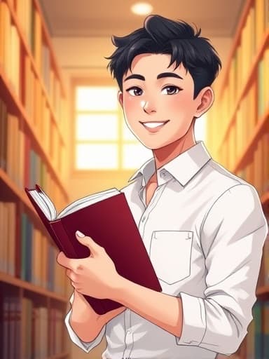 圖書館的學長